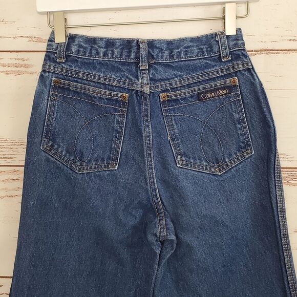 Vintage Calvin Klein High Rise Mom Jeans  9 - Picture 3 of 6